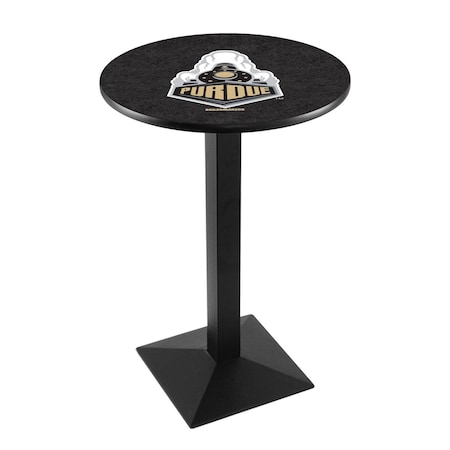 Holland Bar Stool Co 42" Blk Wrinkle Purdue Pub Table L217B4228Purdue